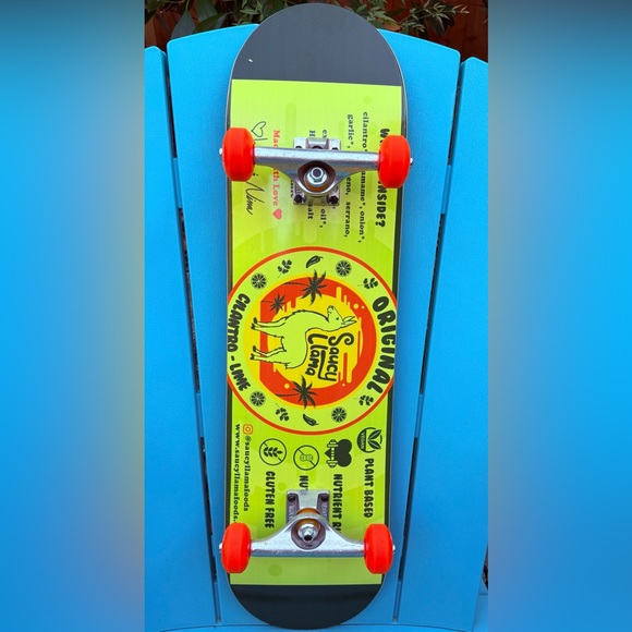 Saucy Lama Complete Custom Skateboard (NEW) 8.0” Stage 11 Independent 139 Trucks - Picture 2 of 11